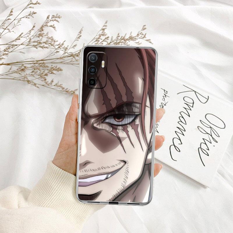 TR32 One Piece Shanks Transparent Phone Case for Motorola Moto G7 G8 G9 G84 G85 G73 G24 G15 Z2 Play Power Plus