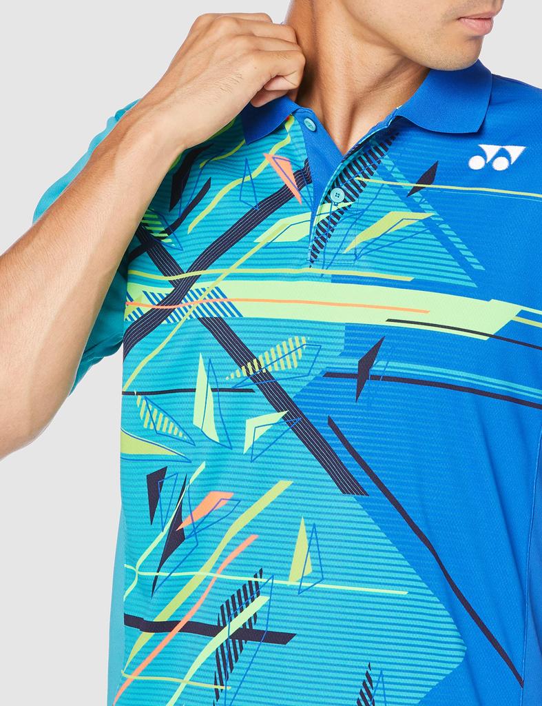 YONEX Short Sleeve Game Emerald Green Japan Size SS To Japanese Size Shirt, (750), (equivalent XS)