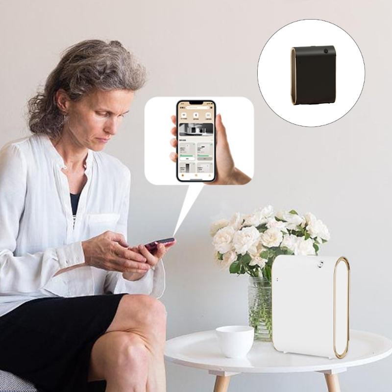 Commercial Essential Oil Diffuser WiFi Bluetooth-compatible 350ml Capacity Mists Machine Hotel Aromatherapies Device