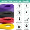 GPPNKC Indoor Fitness Resistance Bands Set with Door Anchor for Pull-Up Assistance