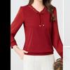 2026 Fashionable Elegance: Women's Long Sleeve Top for Spring & Autumn