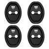 4Pcs Car Door Stopper Cover Door Lock Protective Covers For Renault Dacia Megane 1 2 3 4 CC Laguna 2 3 Coupe Clio 4 Laguna Logan