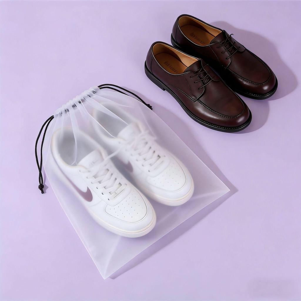Waterproof Drawstring Shoe Bag for Travel and Storage