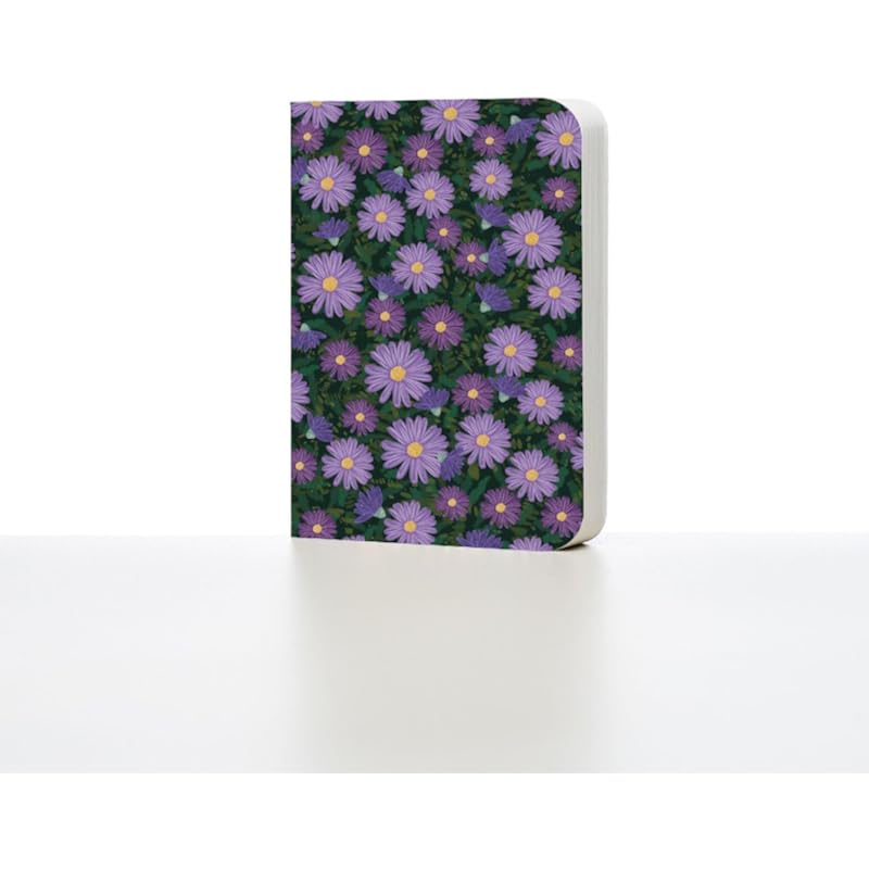 Factor Notes Sketchbook: A6 Pocket Sized, Textured Fine Grain Medium Surface 120 GSM (Ditsy Daisy)