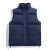 2025 Autumn and Winter New Cotton Vest Hong Kong Style Men's Loose Men's Vest Solid Color Simple Vest Versatile Loose
