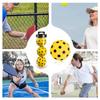 74mm Foam Pickleballs Practice Balls High Elasticity Exact Real Ball  Children Toys