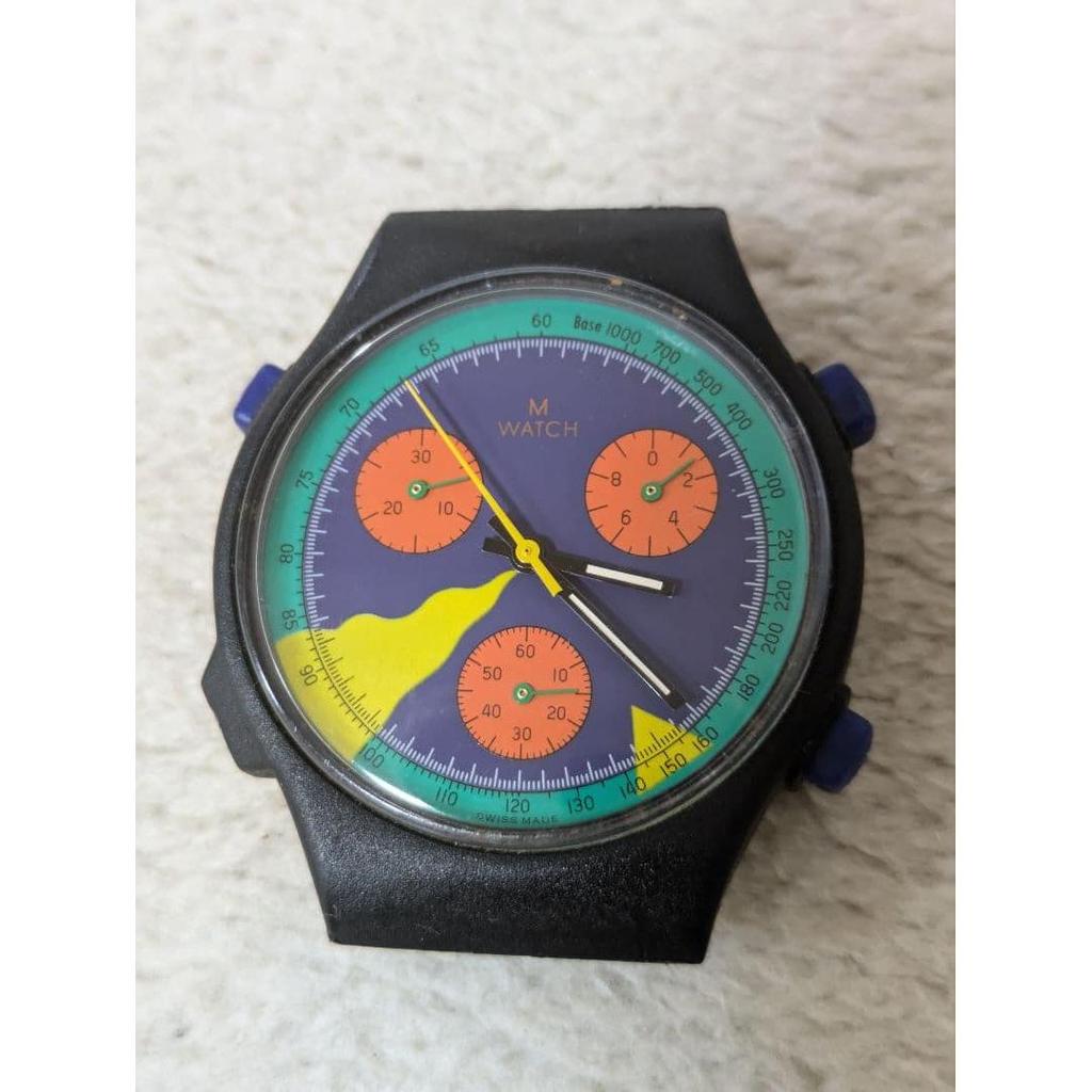 Used Mondine M WATCH Chronograph Waterproof Model
