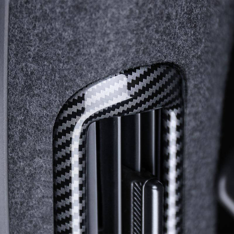 For Hyundai IONIQ 5/IONIQ 5N -2025 Car Side Dashboard Rear Both Air Vent Cover Trim Decoration Interior Accessories LHD/RHD
