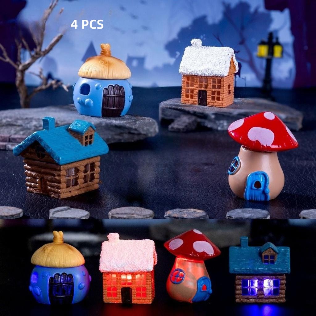 Micro World DIY Mini Halloween Figurine Set