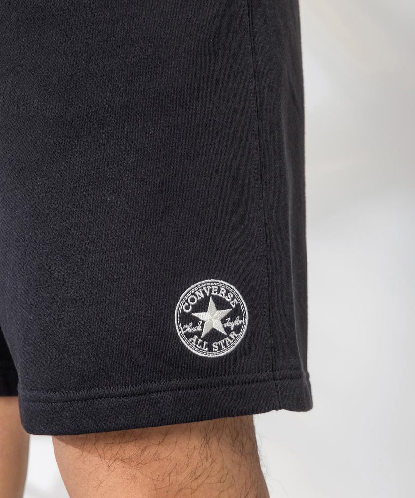 Keonbeoseu Retro Logo French Terry Shorts Black Mcj787-023