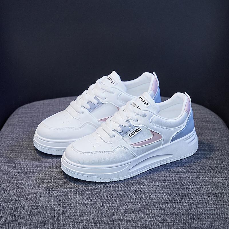 Fashion Versatile Casual Women's Shoes  2025 Autumn New Style Flat Sole Student Shoes Rubber Sole Adult Leisure Shoes