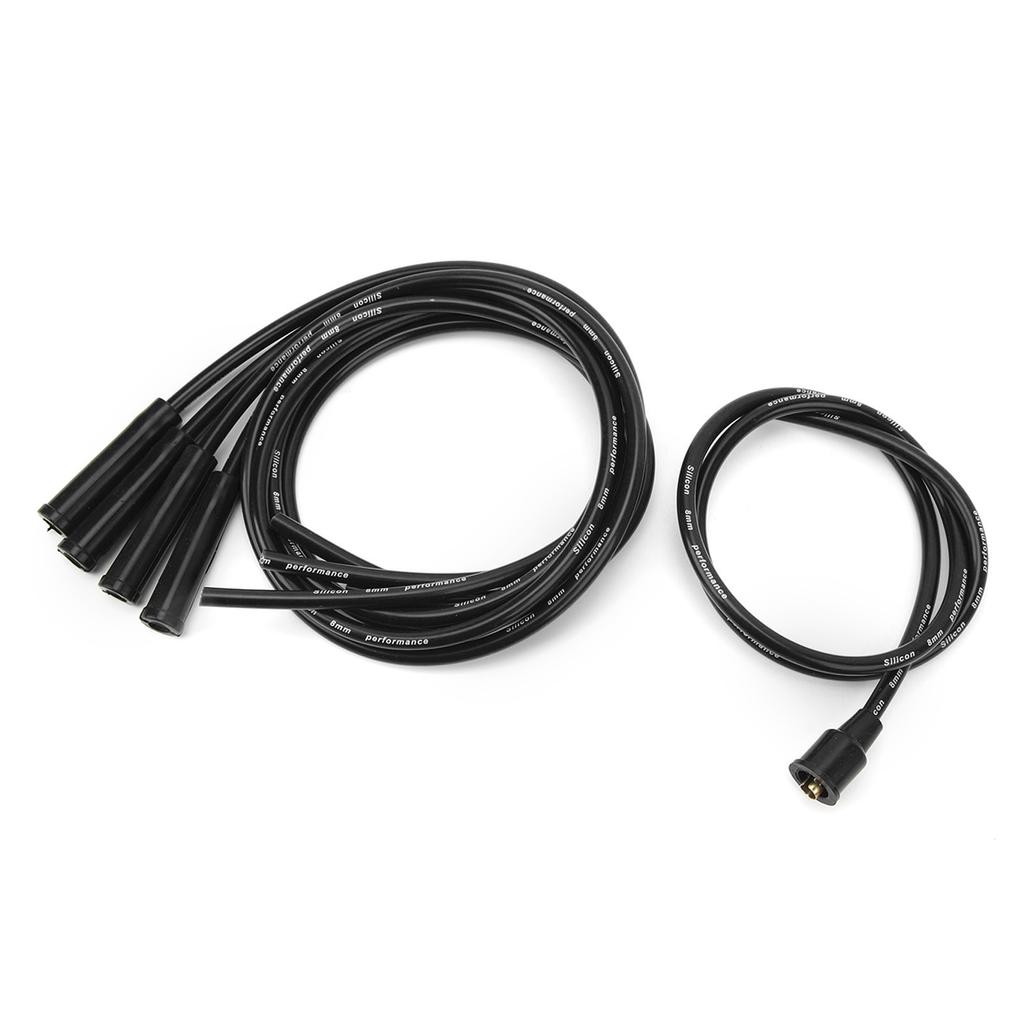 8mm Wire 1m Length High Efficiency Stable Ignition Wire Set for 4 Cylinder Cars