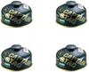 [Amazon.co.jp Özel] Captain Stag Normal Gaz Kartuşları CS-150 (4'lü set) UZ-12107