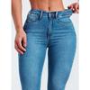 Slim-Fit Jeans Stretch High Waist Jeans für Damen