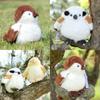 Peluche d'Animal Petite Collection d'Oiseaux Avec Remplissage en Coton PP Pour Cadeau d'Enfant