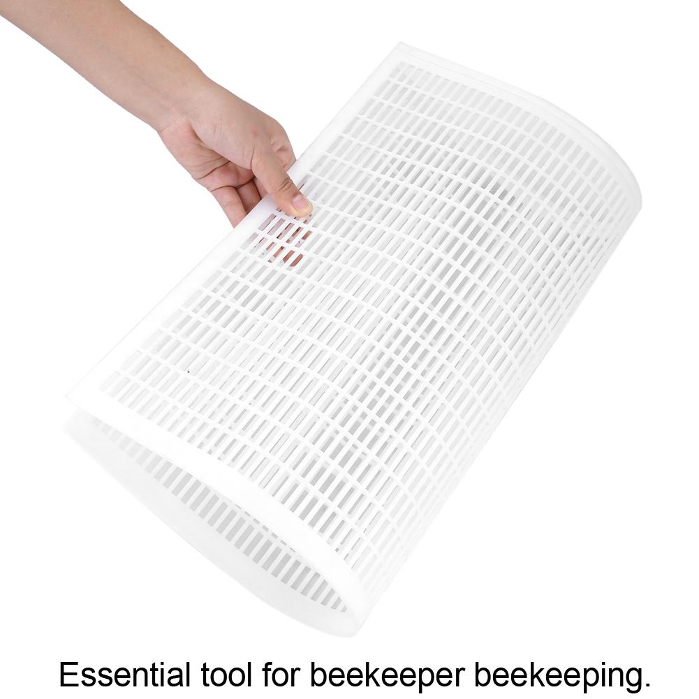 Beekeeping Equipment 10-Frame Bee Queen Excluder Trapping Net Grid Beekeeping Plastic Equipment Queen Excluder Beekeeping Grid colore grigio chiaro