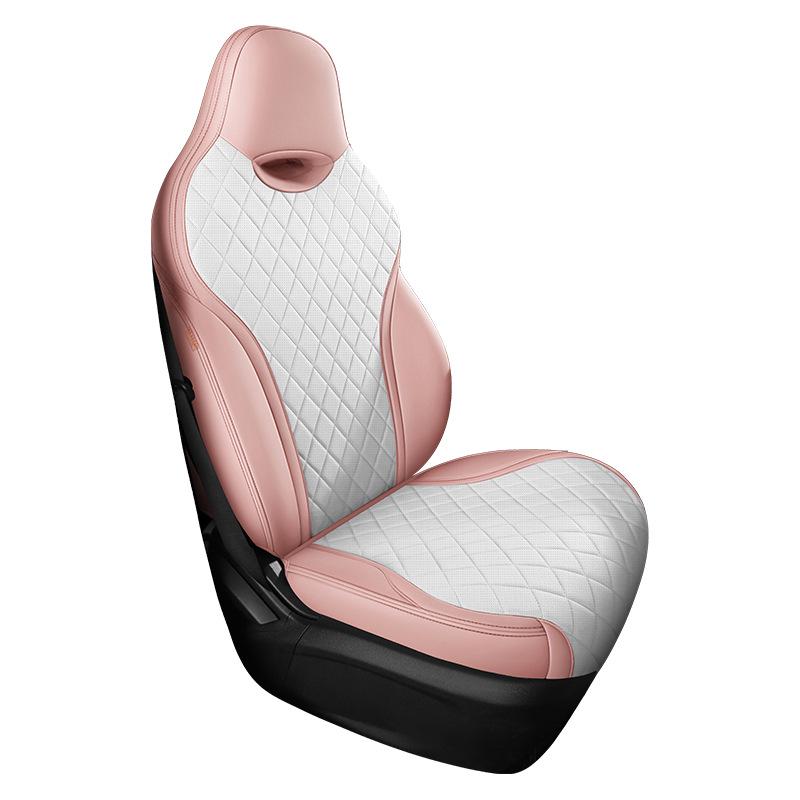BYD Qin PLUS Sedan Leather Seat Cover: 5-Seat, All-Season, Full Coverage