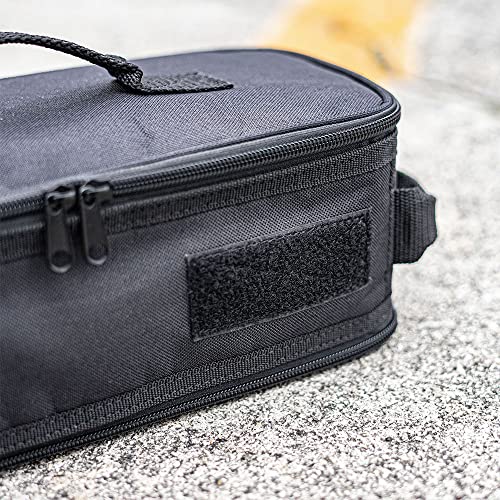 WHATNOT Multi-Purpose Spice Storage Case, Black, Waterproof, 350mm Wide X 140mm Deep X 120mm High, MC-01-BK