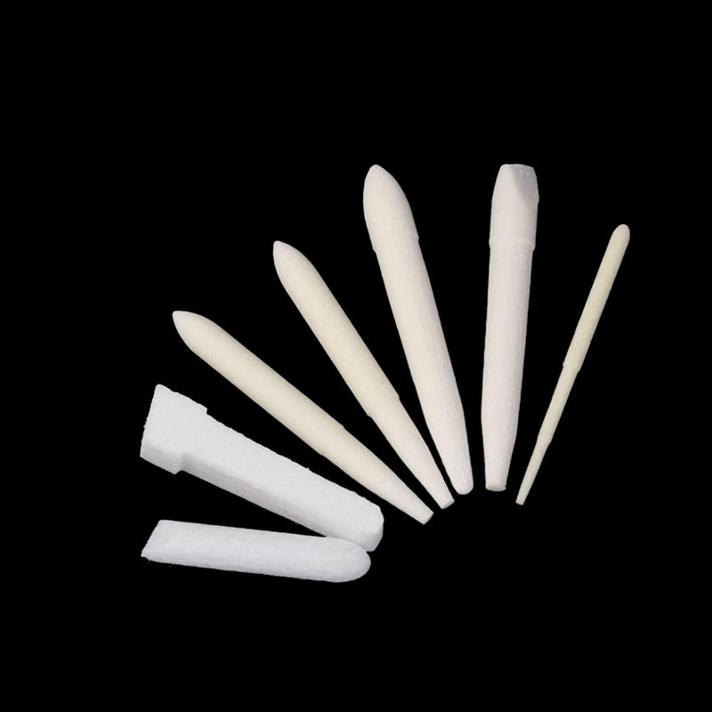 10 Stück Ersatzkerne für Acrylmarker-Spitzen Weiche Doppelspitzen Kinder Malen DIY Kunst Schreibwaren Schulbedarf