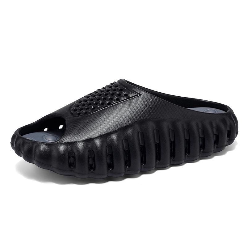 

European & American Trendy Dot Matrix Massage Sole Flip-Flops, Lightweight Outdoor Thick Sole Non-Slip Sandals 42-43