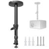Small Projector Stand Ceiling Or Wall Mountable, 360°Rotation Multiple Angle Adjustable Length Stretches