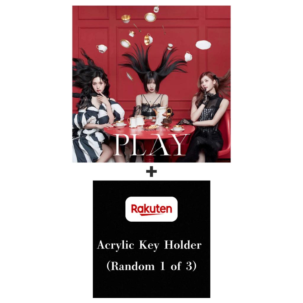 Pre-order MISAMO JAPAN 1st ALBUM PLAY CD Japan Shop POB TWICE NEW SEALED