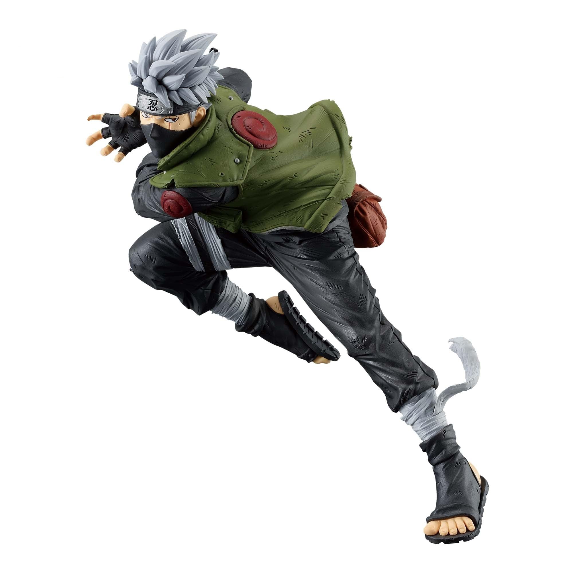 

BANPRESTO NARUTO Рисунок Какаши Хатаке Моделирование Шиноби Мировая война