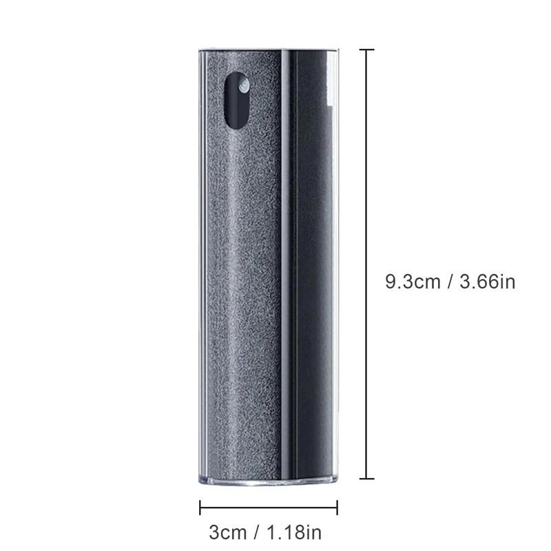 2in1 Refillable Bottles Microfiber Screen Cleaner Spray Bottle Mobile Phone Tablet Computer TV Display Cleaning Wipe Cloth