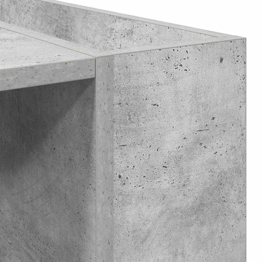 Coffee Table Concrete Grey 95 X 50 X 34 Cm Engineered Wood