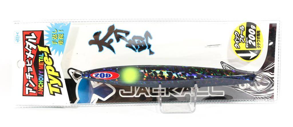 JACKALL Anchovy Metal Jig Lure TYPE-III - 7.1 Oz (200g) For Saltwater Fishing