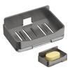 Bathroom Soap Holder Without Drilling Bathroom Shower Storage Soap Tray Mesh Rack Wall Soap Dish Organizer Bathroom Accessories