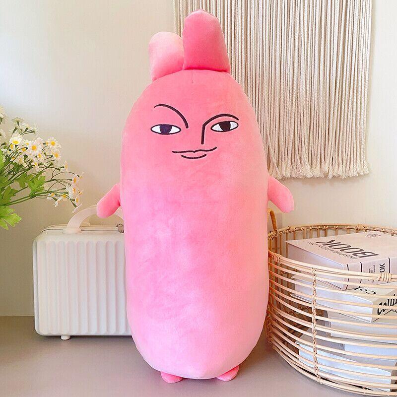 

Мультяшный Смешной Парень Заслуживает Побить Кролика-Парня и Держать Подушку Плюшевую Игрушку на Кровати Девушка Спит с Ногами и Подушками на Подушке 33*18cm 0.15kg