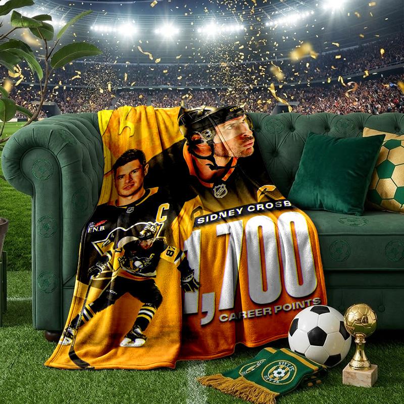 Crosby erreicht Wirft Decke Flanelldecken Plüsch für Sofa Bett Geschenke für Männer Frauen Reise Picknickdecke Weihnachts-Fan-Geschenke