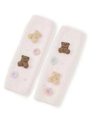 BABY Cereal Bear Leg Warmers PBGS244731 Unisex Baby PNK One Size Fits All