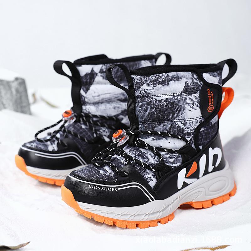 Winter New Thickened Velvet  School Students, Cotton Shoes