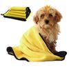 Serviette pour animaux de compagnie Serviette de bain absorbante Serviette douce non pelucheuse Chiens Chats Serviettes de bain Petite Serviette épaisse Produits pour animaux de compagnie