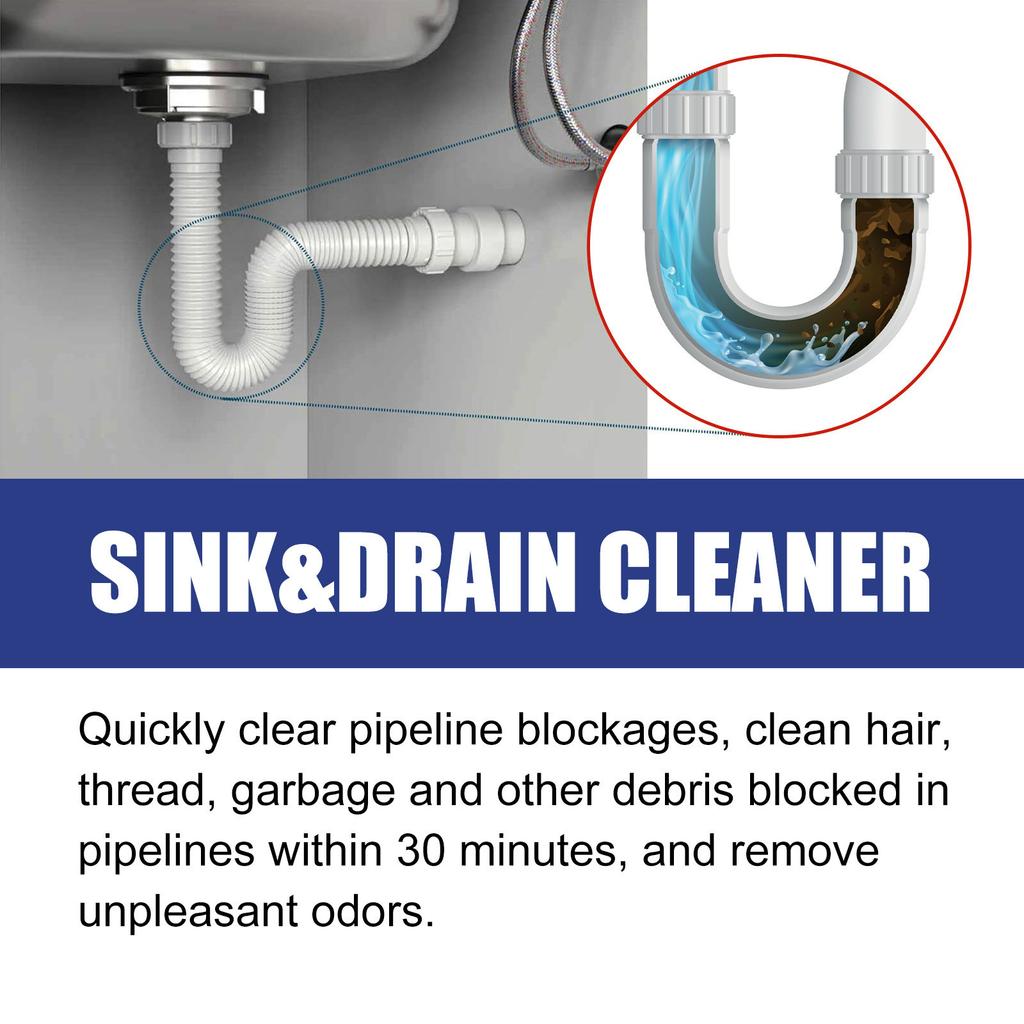 WildTornado Powerful Sink& Cleaner High Efficiency Clog Remover