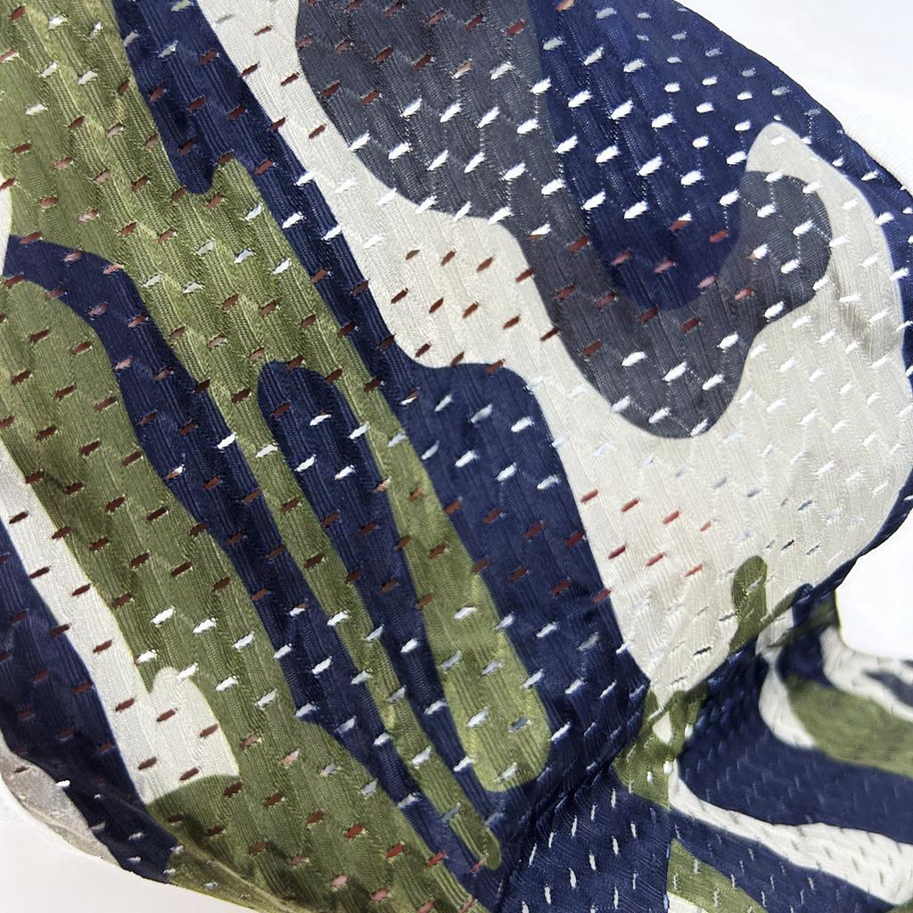 Boxer JOCKMAIL Nylon-Boxershorts mit Tarnmuster, atmungsaktiv, Mesh-Boxershorts, niedrige Leibhöhe, stilvolle, große, elastische Sport-Herrenunterwäsche