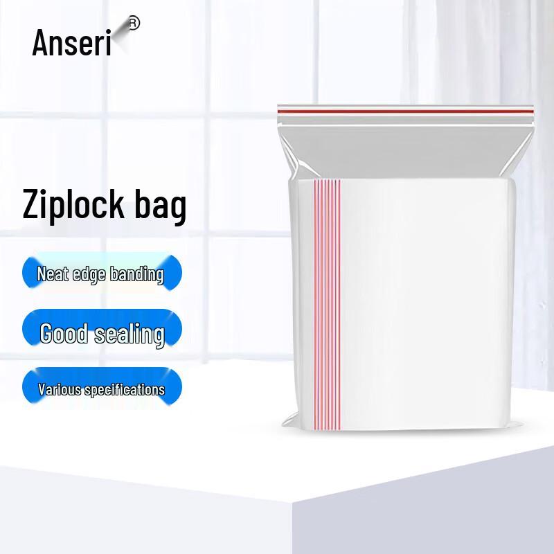 Heavy-Duty Transparent PE Self-Sealing Storage Bags