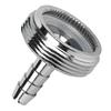 Stainless Steel Beer Tap Faucet Cleaning Attachment Adapter Accessories 1 4