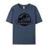 Papasaurus Tshirt Faddish Cosie Top Tshirts Premium Cotton Male T Shirt Gift From Son And Daughter Amazing