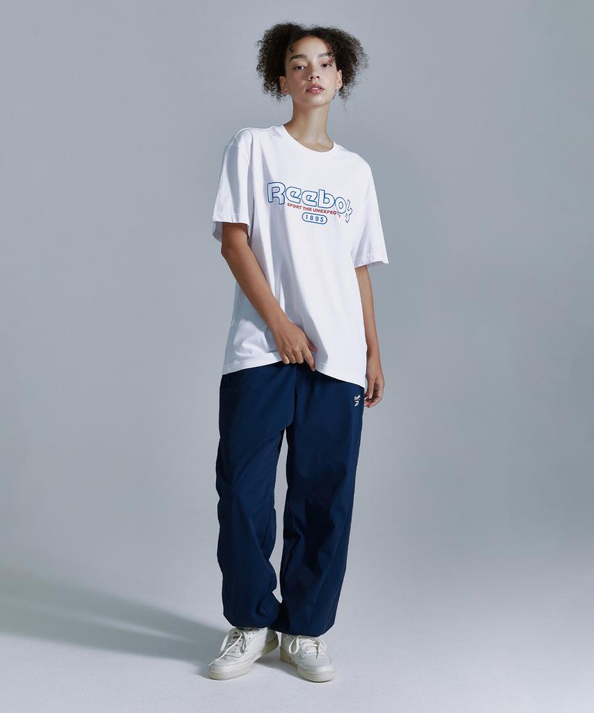 REEBOK Basic Graphic T-Shirt - White