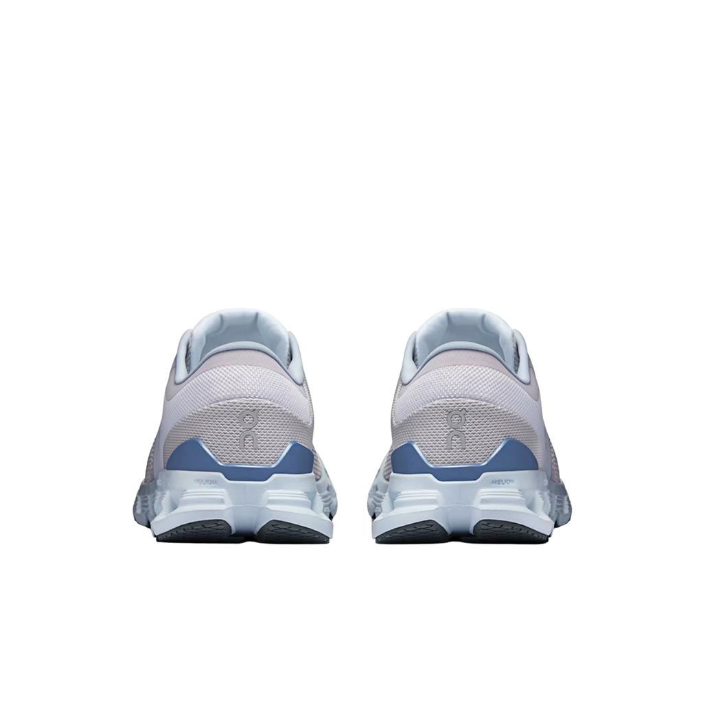 ON Cloud X 4 Silver Chambray Damen Sneaker Grau 3WE30073278
