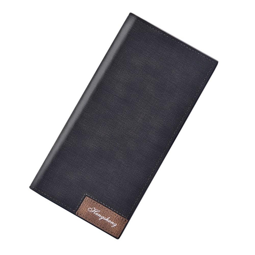 Large Capacity Business Clutch Bag Elegant ID Card Holder Fashion Male Long Zipper Wallet Gift