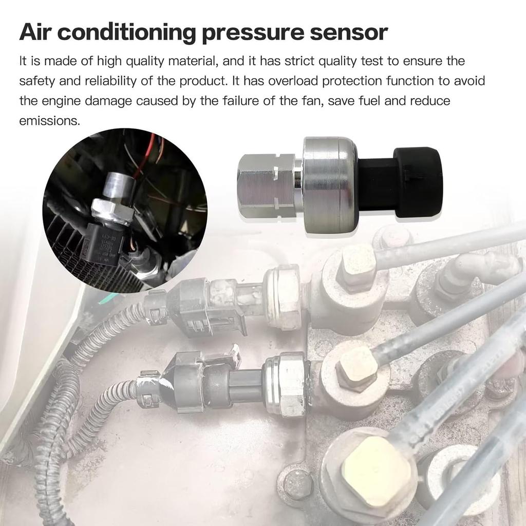 AC High Pressure Sensor Switch for Chevy 2004-2019 Silverado 1500