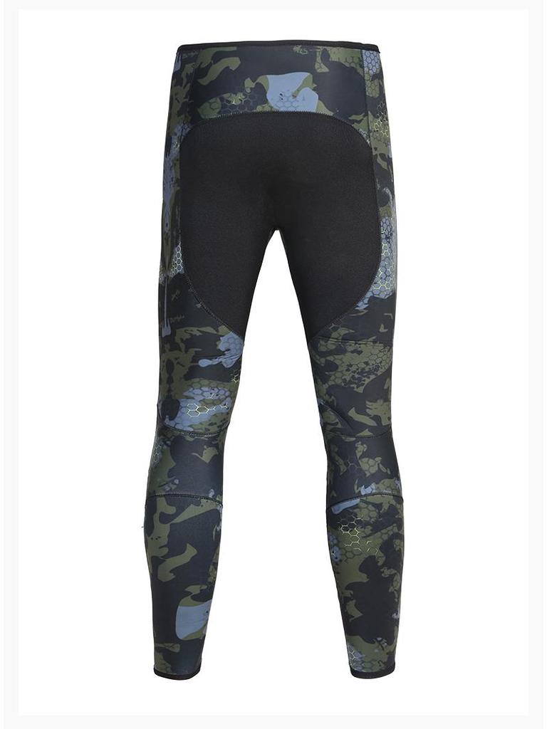 7MM Camouflage Two-Piece Wetsuit: Cold-Proof, Thickened Freediving & Fishing Gear