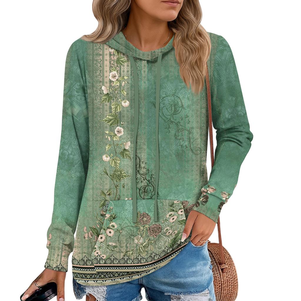 Womens Pullover Hoodies Teen Girls Fashion Hooded Sweatshirt Womans Fall Tunic Top