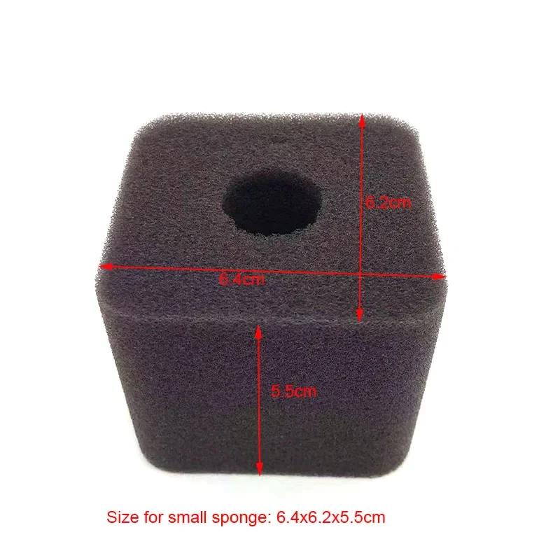 

New Bio Sponge Filter for Aquarium Fish Tank Shrimp Pond Air Pump Biochemical Filtration Noiseless Foam Aquarium Accessories 6cmx10cm