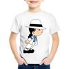 Hot Sales Children Cartoon Michael Jackson Funny T Shirt Kids Rock N Roll Summer Cotton Tops Baby Boys/Girls Casual Clothes