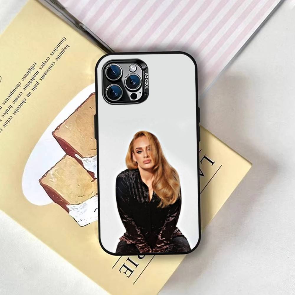 Adele Phone Case For iPhone 17,16,15,14,13,12,11 Plus,Pro Max,XS,Colorful Silver Phone case Funda Cover